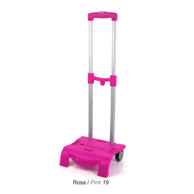 CARRO PORTAMOCHILAS GABOL RIGIDO GRANDE ROSA 200004