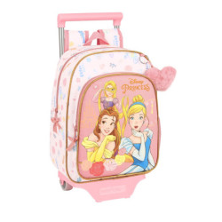 MOCHILA 185+CARRO 705 PRINCESAS DISNEY "DREAM IT" 612280020 34*26 SAFTA22