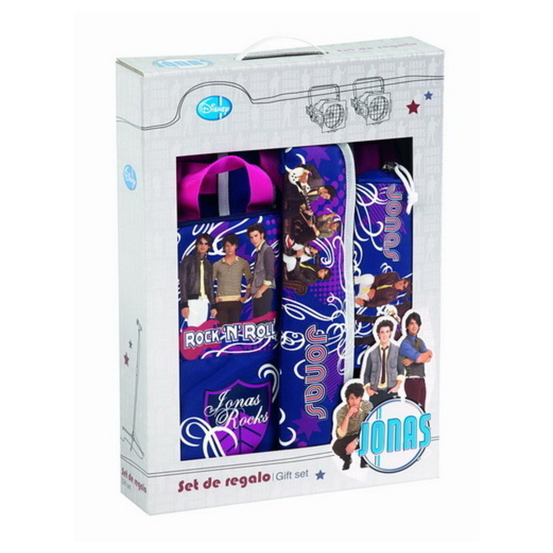 LOTE REGALO SAFTA 10 JONAS BROTHERS ROCK&ROLL GRANDE 311017489 ^