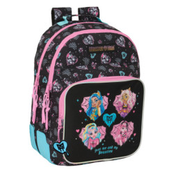 MOCHILA DOBLE ADAPT.CARRO MONSTER HIGH SAFTA26 612698773 42X32 UNIDAD