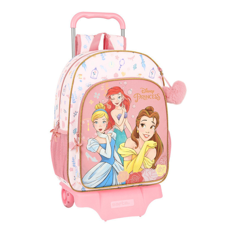 MOCHILA 180+CARRO 905 PRINCESAS DISNEY "DREAM IT" 612280160 42*33 SAFTA22