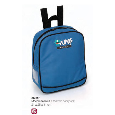 MOCHILA GABOL14 THERMIC AZUL GUARDERIA 25CM 213267 ^