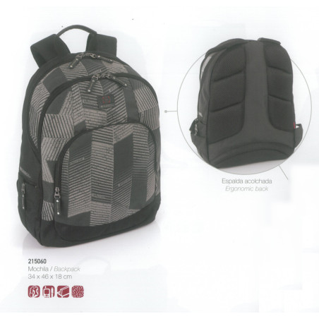 MOCHILA GABOL14 SCREAM MULTIBOLSILLO 46CM 215060