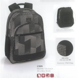 MOCHILA GABOL14 SCREAM DOBLE 44CM 215095