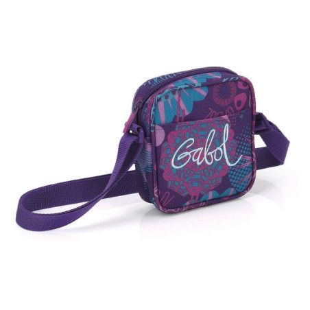BOLSITO GABOL16 SCHOOL VANILA ESPEJO 14CM 217782 ^
