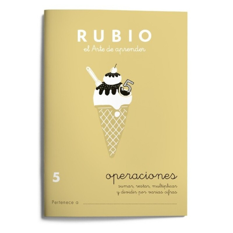 RUBIO PROBLEMAS Nº  5 PTE 10U ISBN 84-85109-58-9