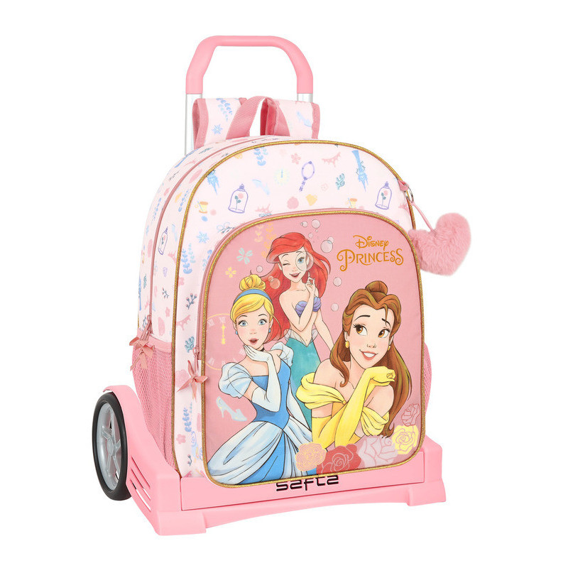 MOCHILA 180+CARRO EVOLUTION PRINCESAS DISNEY "DREAM IT" 612280860 42*33 SAFTA22