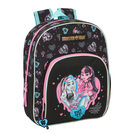 MOCHILA INFANTIL ADAPT.CARRO MONSTER HIGH SAFTA26 612698609 34X28 UNIDAD