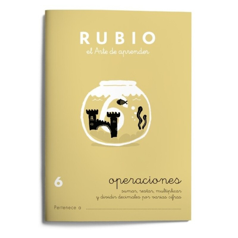 RUBIO PROBLEMAS Nº  6 PTE 10U ISBN 84-85109-60-0
