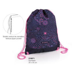 BOLSA ZAPATOS GABOL17 SCHOOL LYRIC 44CM 219871 ^