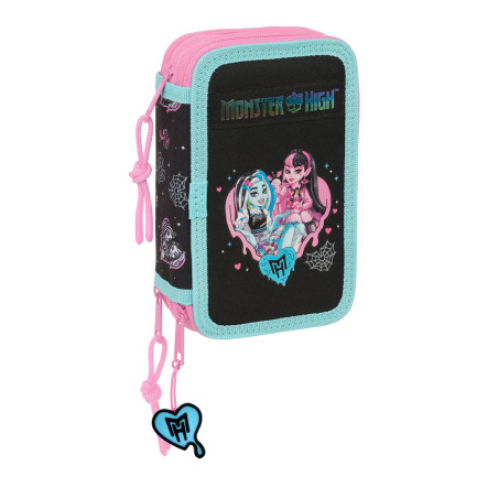 PLUMIER TRIPLE 37 PCS MONSTER HIGH SAFTA26 412698857 19,5X12,5 UNIDAD