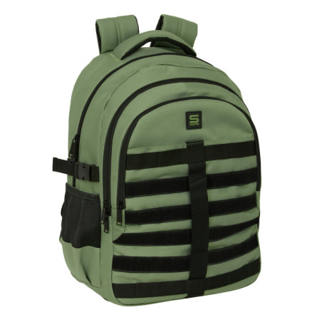 MOCHILA CROSS DOBLE SAFTA VERDE SAFTA26 642605601 46X34 UNIDAD