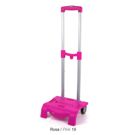 CARRO PORTAMOCHILAS GABOL RIGIDO GRANDE ROSA 200004