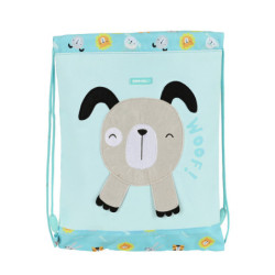 SACO PLANO JUNIOR FACIL LIMPIEZA SAFTA PREESCOLAR "DOG" 612283855 34*26 SAFTA22