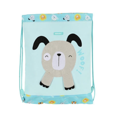 SACO PLANO JUNIOR FACIL LIMPIEZA SAFTA PREESCOLAR "DOG" 612283855 34*26 SAFTA22