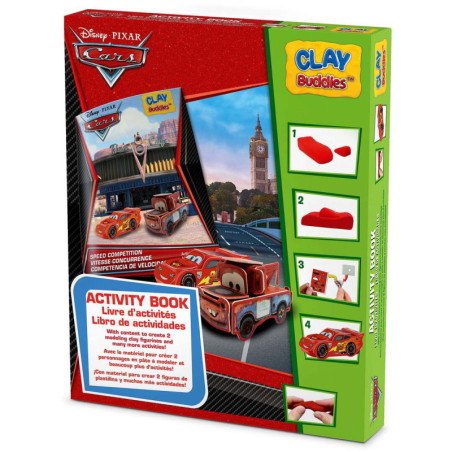JUEGO JOVI PLASTILINA CLAY BUDDIES CARS 4011