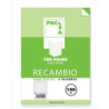 RECAMBIO PACSA A-4 100GR 100H 4 TALADROS CUADROS 4*4 MARGEN 21050