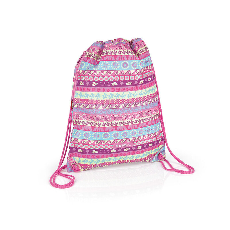 BOLSA ZAPATOS GABOL17 SCHOOL NICE 44CM 219671 ^