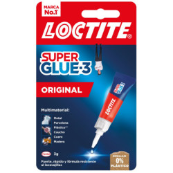 PEGAMENTO SUPER GLUE 3 ORIGINAL 3G LOCTITE