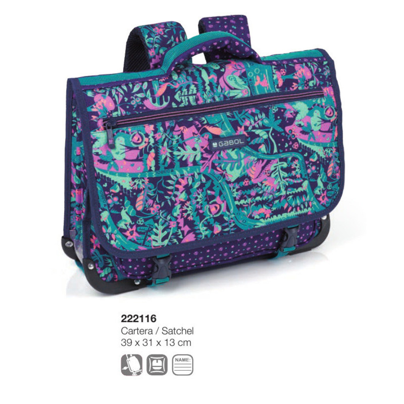 MOCHILA GABOL18 SCHOOL FANCY FRANCESA 39CM 222116