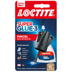PEGAMENTO SUPER GLUE 3 BRUSH 5G LOCTITE