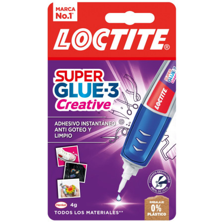 PEGAMENTO SUPER GLUE 3 CREATIVE PEN 4G LOCTITE