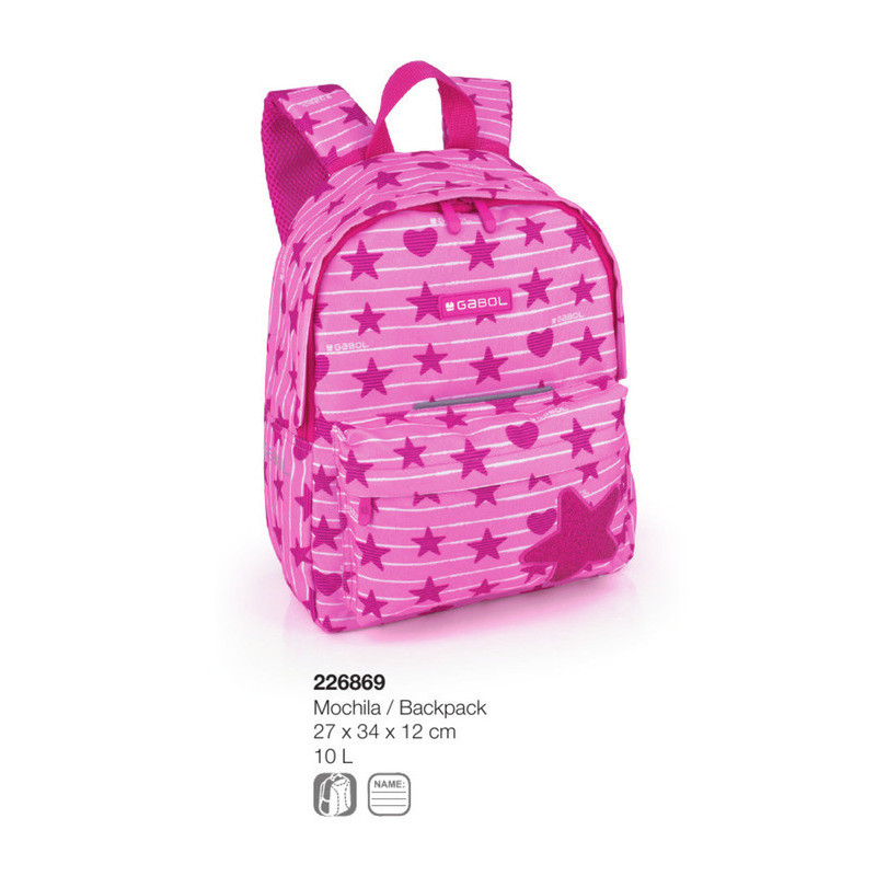MOCHILA GABOL20 SHINE GIRL 34CM 226869
