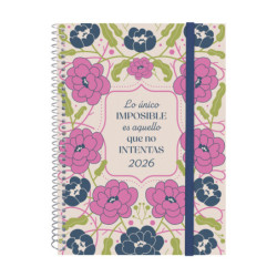 AGENDA DESIGN COL.E10 SVH 2026 IMPOSIBLE+ FINOCAM26 742232526 162 X 14 X 212 MM
