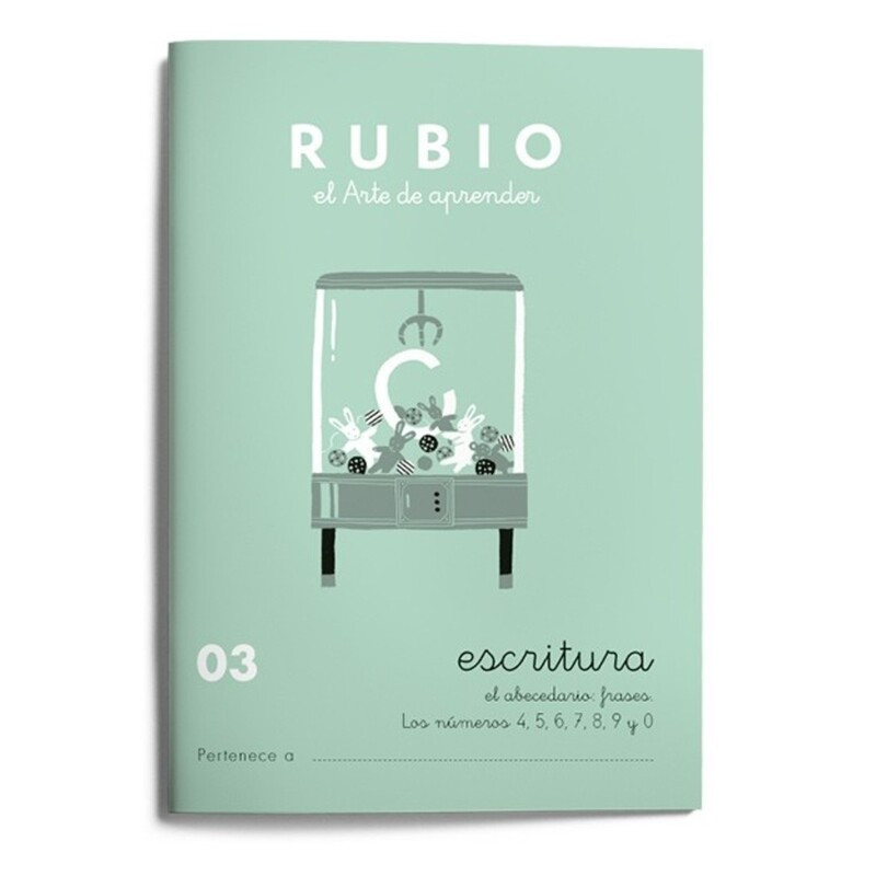 RUBIO CALIGRAFIAS Nº   03 PTE 10U