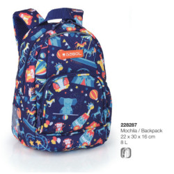 MOCHILA GABOL20 CIRCUS INFANT 30CM 228287