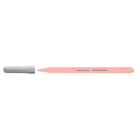 MARCD.ES COLORES GIOTTO CJ.12 ROSA CLARO TURBO COLOR