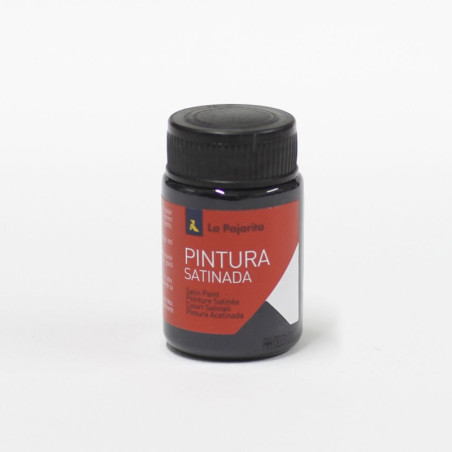 PAJARITA SATINADA L-22 NEGRO LA PAJARITA 110622 35 ML PTE 6U