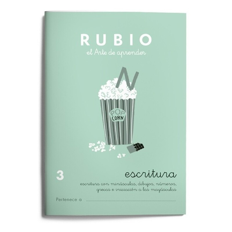 RUBIO CALIGRAFIAS Nº  3 PTE 10U