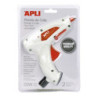 PISTOLA TERMOFUSIBLE DE 20W PREMIUM + 2 BARRAS APLI 16668