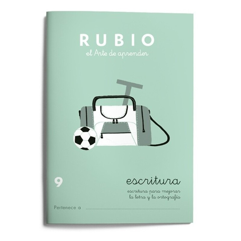 RUBIO CALIGRAFIAS Nº  9 PTE 10U