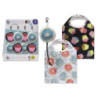 BOLSA COMPRA LAGART PLEGABLE C/FUNDA MOD SURTIDOS CAKES 328057 POESSA (24)