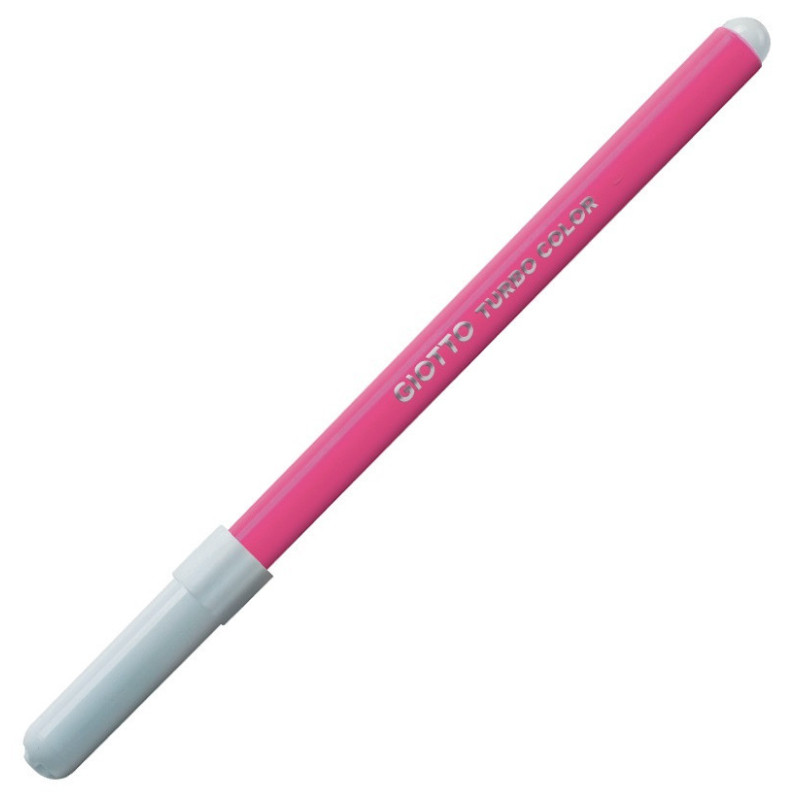 MARCD.ES COLORES GIOTTO CJ.12 ROSA CLARO TURBO COLOR