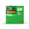 ROLLO CINTA INVISIBLE 19MM X 33M MAGIC CAJA CARTÓN 810/1933 SCOTH 7100024666