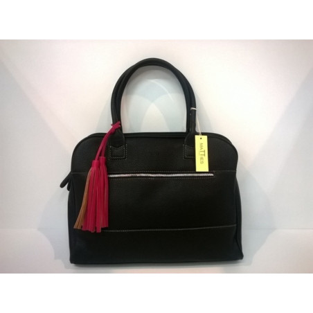 BOLSO MATTIES BANDOLERA MUJER POLIPIEL NEGRO 41CM 3530