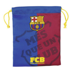 BOLSA MERIENDA SAFTA 13 FCBARCELONA BICOLOR 25CM 811372237 ^