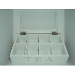 CAJA MADERA PARA TE PERONA 8 DEPARTAMENTOS 47602 ^