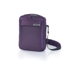 MOCHILA BANDOLERA GABOL PRO EDIT IPAD 2 405804 COLOR MORADO ^