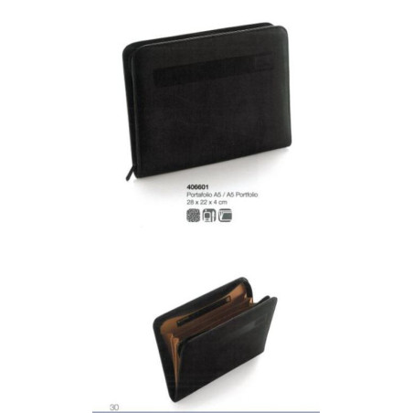 CARPETA CONGRESO A5 NEGRO BETA 406601 1 GABOL18 BUSINESS WINTER