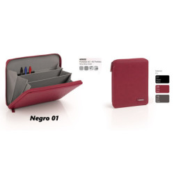 CARPETA CONGRESO A5 FUELLE NEGRO ALPHA 409302 1 GABOL18 BUSINESS WINTER