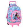 MOCHILA GDE. C/RUEDAS COMPACT EXTRAIBLE BARBIE SAFTA26 612610918 45X33 UNIDAD