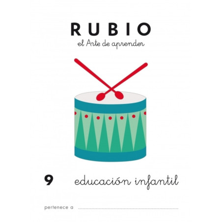 RUBIO EDUCACION INFANTIL Nº  9 PTE 10U
