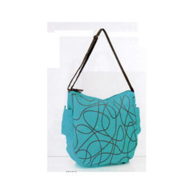 BOLSA PLAYA GABOL 08 MESSY MEDIANA AZUL 301012 ^