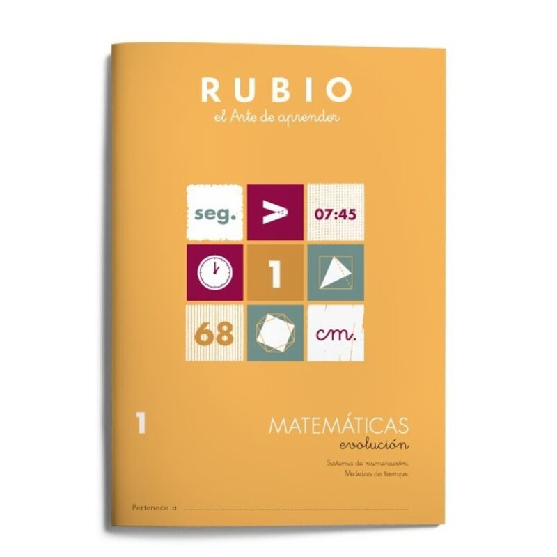 RUBIO MATEMATICAS Nº  1 UNIDAD