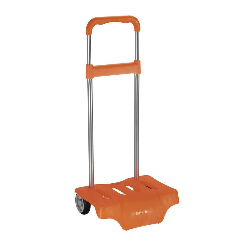 CARRO PORTAMOCHILAS SAFTA22 RIGIDO GRANDE NARANJA FLUOR 641084905 ^