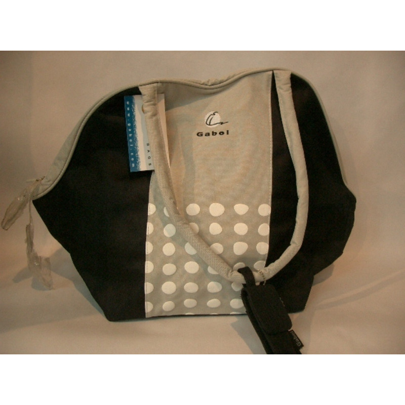 BOLSA PLAYA GABOL 05 SMILE 34583 NEGRA ^